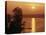 Canada, Ontario, London, Fanshawe Lake at Sunrise-Mike Grandmaison-Stretched Canvas