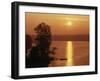 Canada, Ontario, London, Fanshawe Lake at Sunrise-Mike Grandmaison-Framed Photographic Print