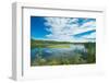 Canada, Ontario, Longlac. Clouds and wetland in a boreal forest.-Jaynes Gallery-Framed Photographic Print