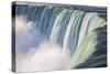 Canada, Ontario, Niagara, Niagara Falls, View of Table Rock Visitor Center and Horseshoe Falls-Jane Sweeney-Stretched Canvas