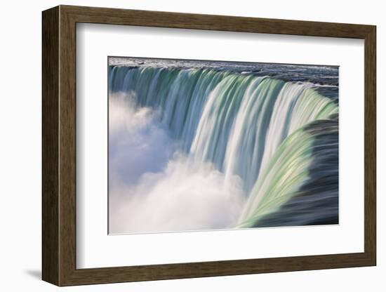 Canada, Ontario, Niagara, Niagara Falls, View of Table Rock Visitor Center and Horseshoe Falls-Jane Sweeney-Framed Photographic Print