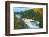 Canada, Ontario, Onaping. Onaping River at Onaping Falls.-Jaynes Gallery-Framed Photographic Print