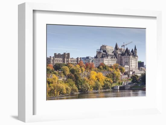 Canada, Ontario, Ottawa, autumn-Walter Bibikow-Framed Photographic Print