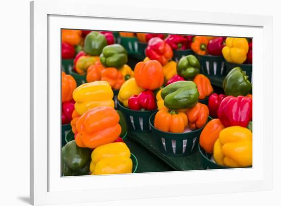 Canada, Ontario, Ottawa, Byward Market, peppers-Walter Bibikow-Framed Photographic Print