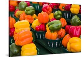 Canada, Ontario, Ottawa, Byward Market, peppers-Walter Bibikow-Stretched Canvas