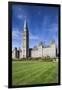 Canada, Ontario, Ottawa, Canadian Parliament Building-Walter Bibikow-Framed Photographic Print