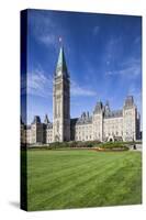 Canada, Ontario, Ottawa, Canadian Parliament Building-Walter Bibikow-Stretched Canvas