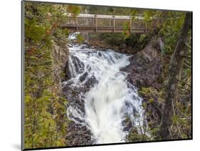 Canada, Ontario, Rainbow Falls Provincial Park, Rainbow Falls-Frank Zurey-Mounted Photographic Print