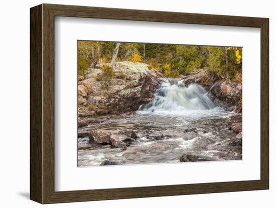 Canada, Ontario, Rainbow Falls Provincial Park, Rainbow Falls-Frank Zurey-Framed Photographic Print