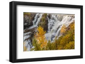 Canada, Ontario, Thunder Bay, Kakabeka Falls Park, Kakabeka Falls-Frank Zurey-Framed Photographic Print