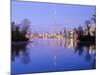 Canada, Ontario, Toronto, Cn Tower and Downtown Skyline from Toronto Island-Alan Copson-Mounted Photographic Print