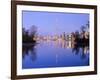 Canada, Ontario, Toronto, Cn Tower and Downtown Skyline from Toronto Island-Alan Copson-Framed Photographic Print