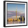 Canada, Ontario, Toronto, Cn Tower and Downtown Skyline-Alan Copson-Framed Photographic Print