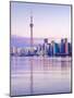 Canada, Ontario, Toronto, Cn Tower and Downtown Skyline-Alan Copson-Mounted Photographic Print