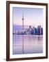 Canada, Ontario, Toronto, Cn Tower and Downtown Skyline-Alan Copson-Framed Photographic Print