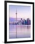 Canada, Ontario, Toronto, Cn Tower and Downtown Skyline-Alan Copson-Framed Photographic Print