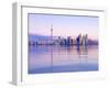 Canada, Ontario, Toronto, Cn Tower and Downtown Skyline-Alan Copson-Framed Photographic Print