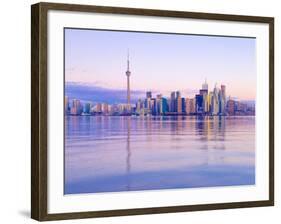 Canada, Ontario, Toronto, Cn Tower and Downtown Skyline-Alan Copson-Framed Photographic Print