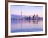 Canada, Ontario, Toronto, Cn Tower and Downtown Skyline-Alan Copson-Framed Photographic Print