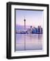 Canada, Ontario, Toronto, Cn Tower and Downtown Skyline-Alan Copson-Framed Photographic Print