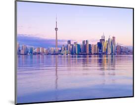 Canada, Ontario, Toronto, Cn Tower and Downtown Skyline-Alan Copson-Mounted Photographic Print