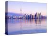 Canada, Ontario, Toronto, Cn Tower and Downtown Skyline-Alan Copson-Stretched Canvas