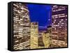 Canada, Ontario, Toronto, Downtown Financial District, Cn Tower-Alan Copson-Framed Stretched Canvas