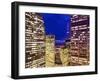 Canada, Ontario, Toronto, Downtown Financial District, Cn Tower-Alan Copson-Framed Photographic Print