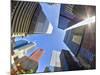 Canada, Ontario, Toronto, Downtown Financial District, Fisheye View-Alan Copson-Mounted Photographic Print