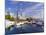 Canada, Ontario, Toronto, Marina Quay West, Skyline with Cn Tower-Alan Copson-Mounted Photographic Print