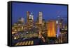 Canada, Ontario, Toronto. Skyline at Dusk-Jaynes Gallery-Framed Stretched Canvas