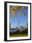 Canada, Ontario, Toronto, View of Cn Tower and City Skyline from Center Island-Jane Sweeney-Framed Photographic Print