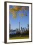 Canada, Ontario, Toronto, View of Cn Tower and City Skyline from Center Island-Jane Sweeney-Framed Photographic Print