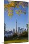 Canada, Ontario, Toronto, View of Cn Tower and City Skyline from Center Island-Jane Sweeney-Mounted Photographic Print