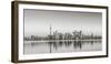 Canada, Ontario, Toronto, View of Cn Tower and City Skyline-Jane Sweeney-Framed Photographic Print