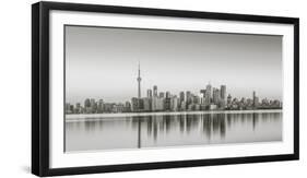 Canada, Ontario, Toronto, View of Cn Tower and City Skyline-Jane Sweeney-Framed Photographic Print