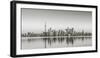 Canada, Ontario, Toronto, View of Cn Tower and City Skyline-Jane Sweeney-Framed Photographic Print