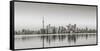 Canada, Ontario, Toronto, View of Cn Tower and City Skyline-Jane Sweeney-Framed Stretched Canvas