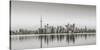 Canada, Ontario, Toronto, View of Cn Tower and City Skyline-Jane Sweeney-Stretched Canvas