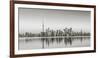 Canada, Ontario, Toronto, View of Cn Tower and City Skyline-Jane Sweeney-Framed Photographic Print