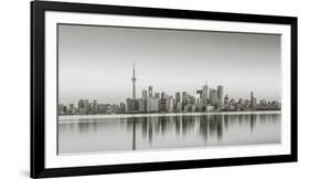 Canada, Ontario, Toronto, View of Cn Tower and City Skyline-Jane Sweeney-Framed Photographic Print