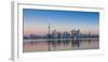 Canada, Ontario, Toronto, View of Cn Tower and City Skyline-Jane Sweeney-Framed Photographic Print