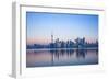 Canada, Ontario, Toronto, View of Cn Tower and City Skyline-Jane Sweeney-Framed Photographic Print