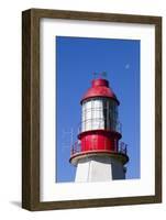 Canada, Pacific Rim National Park Reserve, Pachena Point Lighthouse with Moon-Jamie And Judy Wild-Framed Photographic Print