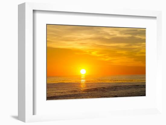 Canada, Pacific Rim National Park Reserve, Sunset from Tsusiat Falls Beach Camp-Jamie And Judy Wild-Framed Photographic Print