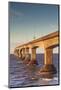 Canada, Prince Edward Island, Borden. Confederation Bridge, on the Northumberland Straight.-Walter Bibikow-Mounted Photographic Print