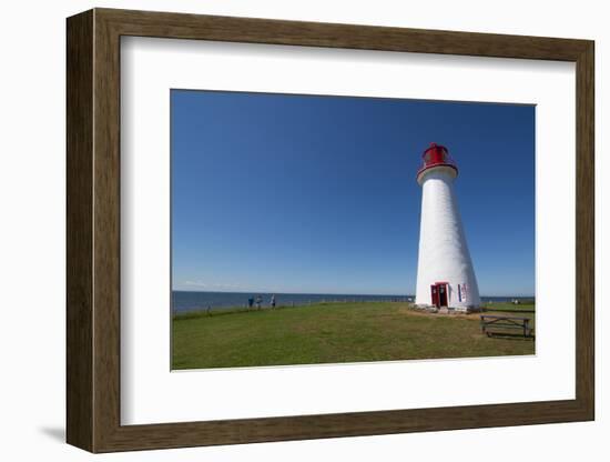 Canada, Prince Edward Island, Oldest Lighthouse Called Prim Point Light Station-Bill Bachmann-Framed Photographic Print