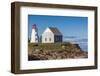 Canada, Prince Edward Island, Panmure Head Lighthouse.-Walter Bibikow-Framed Photographic Print