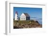 Canada, Prince Edward Island, Panmure Head Lighthouse.-Walter Bibikow-Framed Photographic Print