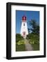 Canada, Prince Edward Island, Victoria, Beautiful Old Lighthouse Called Victoria Seaport Lighthouse-Bill Bachmann-Framed Photographic Print